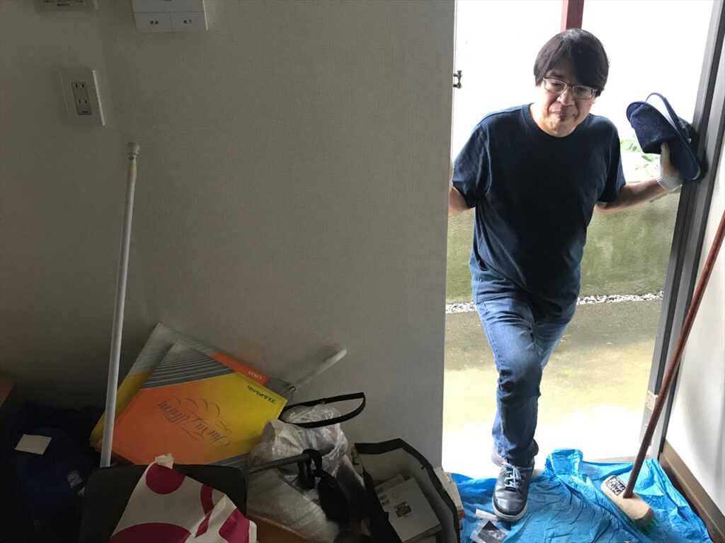 所沢アパートゴミあり